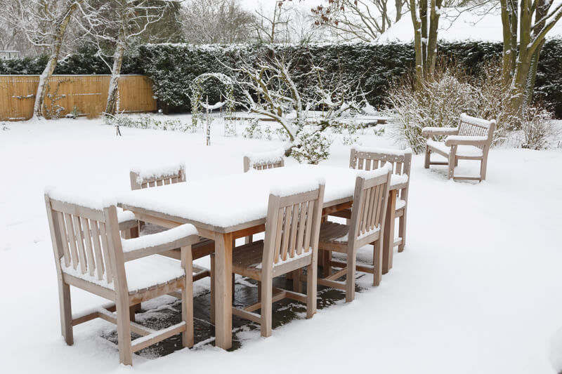 tuinmeubelen beschermen winter